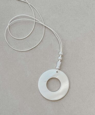 JW012 - Sun Time Necklace White