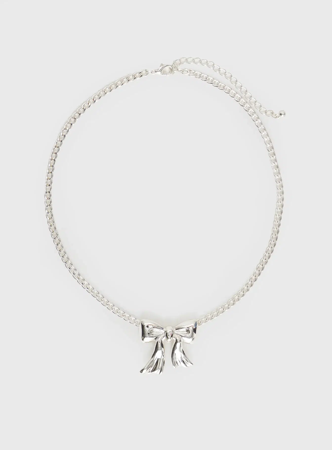 JW002 - Quarts Necklace Silver