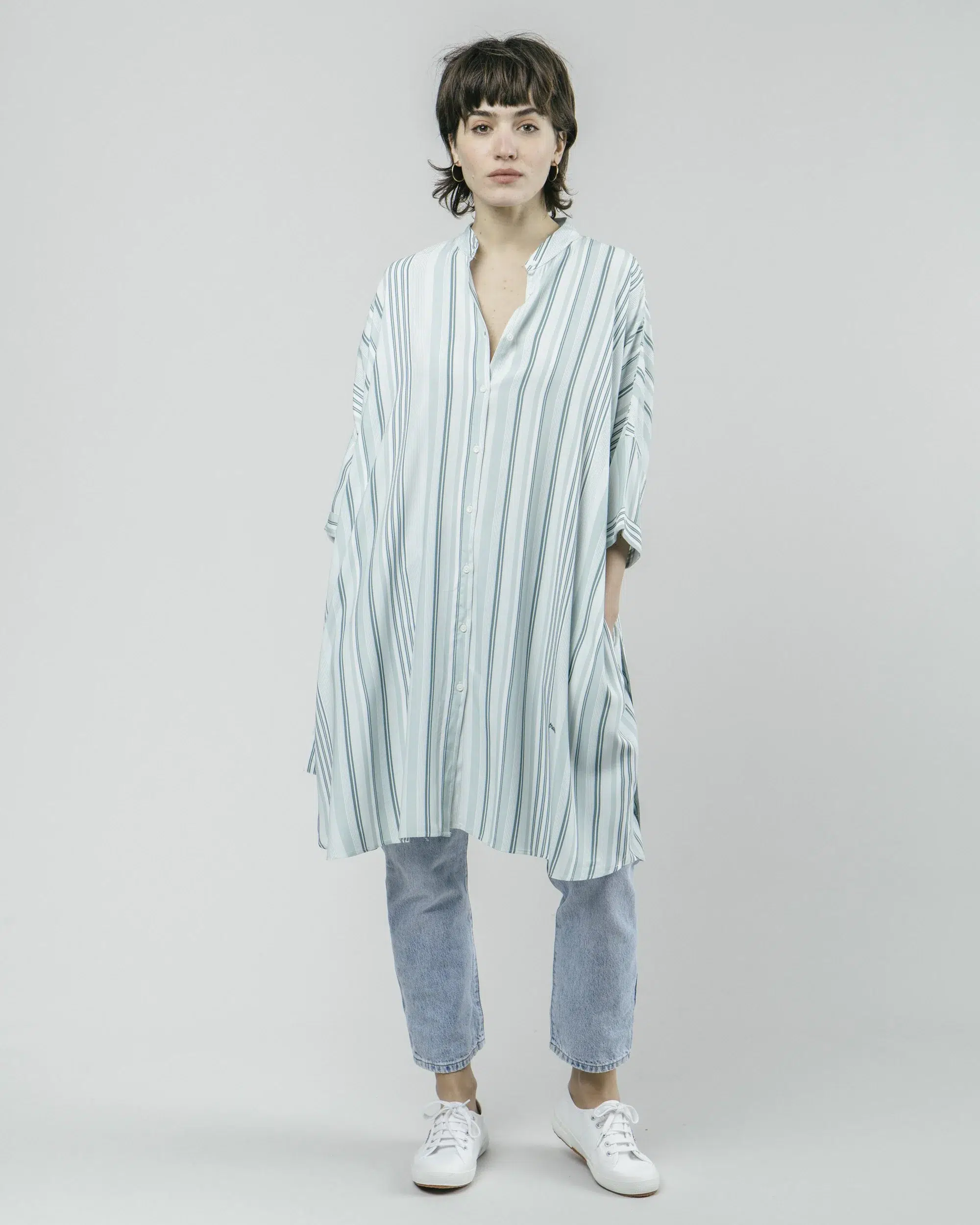 AP013 - Aqua Promenade Oversized Dress